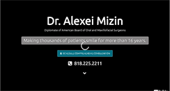 Desktop Screenshot of calabasasoralsurgery.com